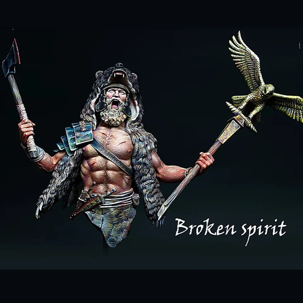 

1/12 broken spirit, Resin Model figure Bust, GK, Fantasy theme, Unassembled and unpainted kit