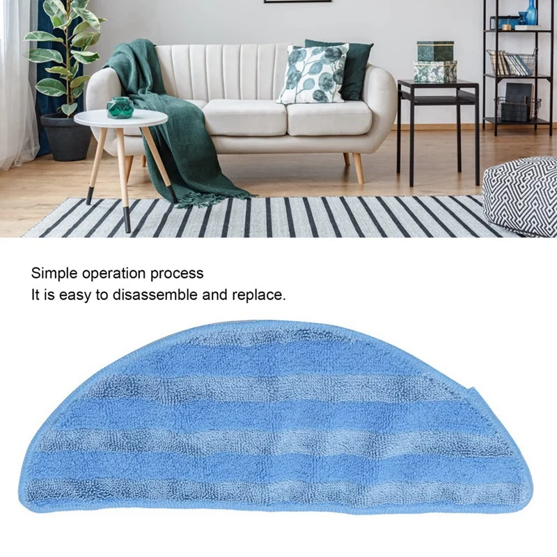 5PCS เครื่องดูดฝุ่น Pad Sweeper Mop Pad ที่มีประสิทธิภาพทนทานสําหรับ Lefant M200 201 501 520 T700