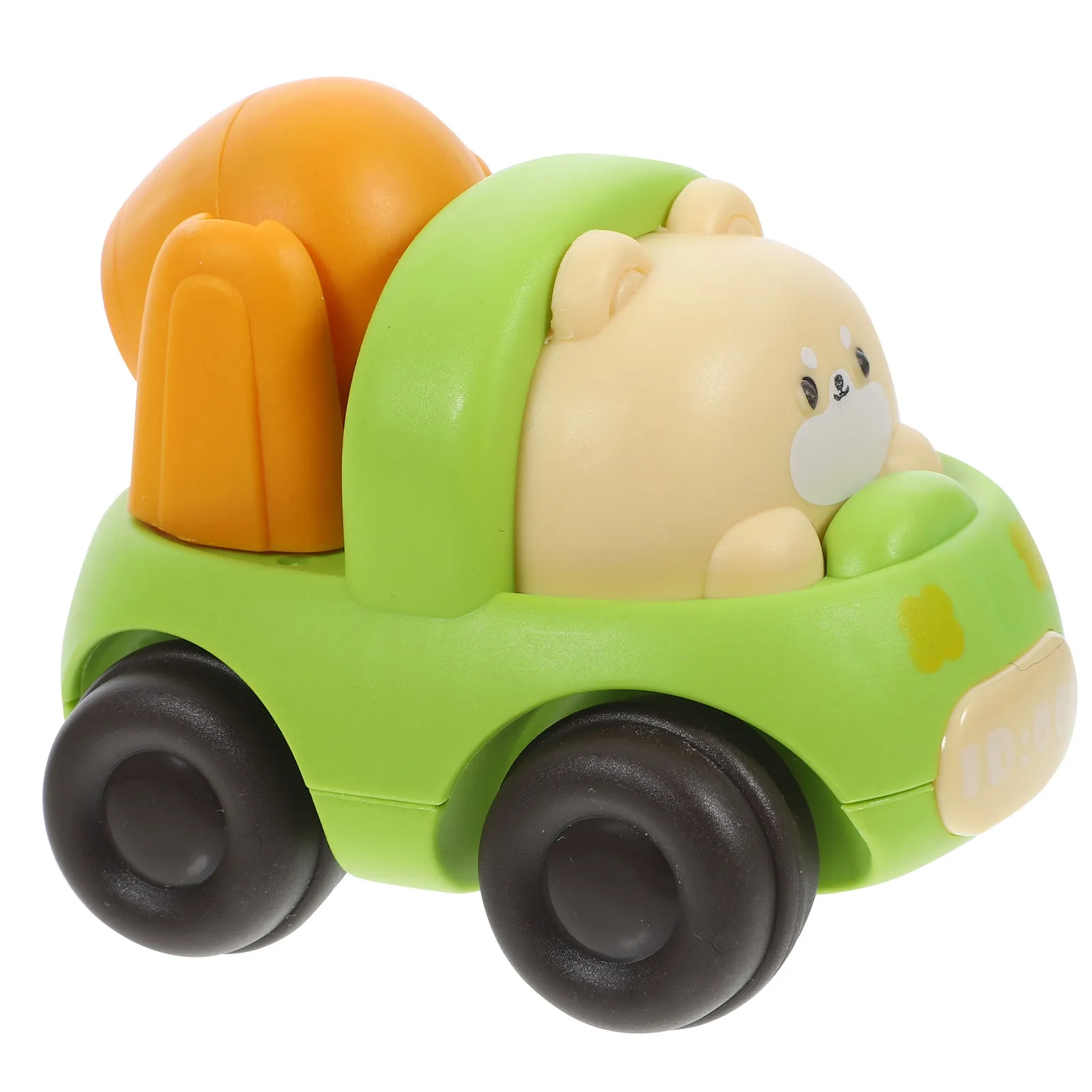 Portable Kids Cartoon Inertia Car Lovely Colorful Inertial Vehicle Educational Plaything Birthday Gift Cartoon Car