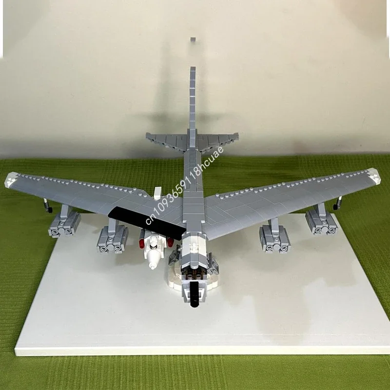 

772 детали MOC NASA Boeing NB-52s v5, строительные блоки, развивающая STEM-игрушка, рождественский подарок, конструктор из пластика, развивающий творческие способности