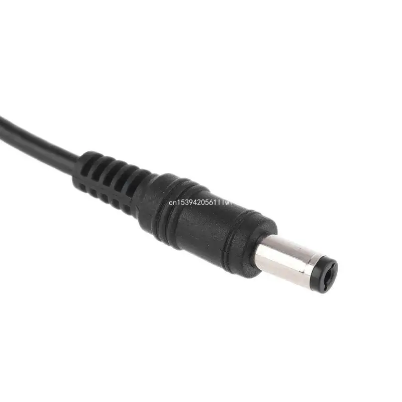 Adaptador 5.5x2.1mm macho para 5.5x2.5mm macho conversor energia alimentação dropship