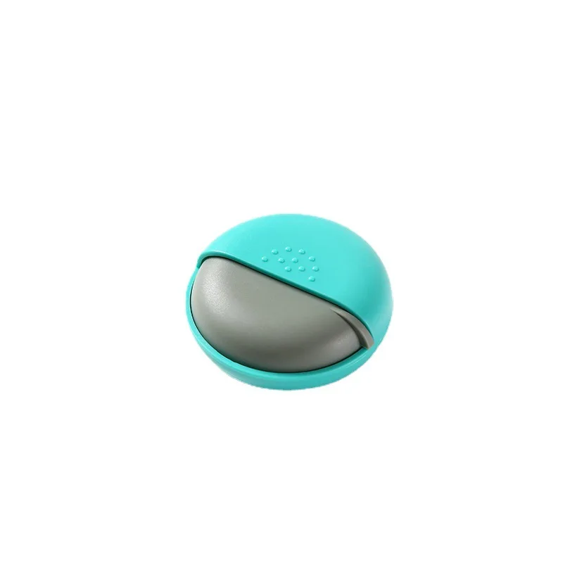 Portable Travel Round Pill Box Mini Spin Pill Organizer Pill Box Spin Pill Organizer Tablet Container Medicine Box