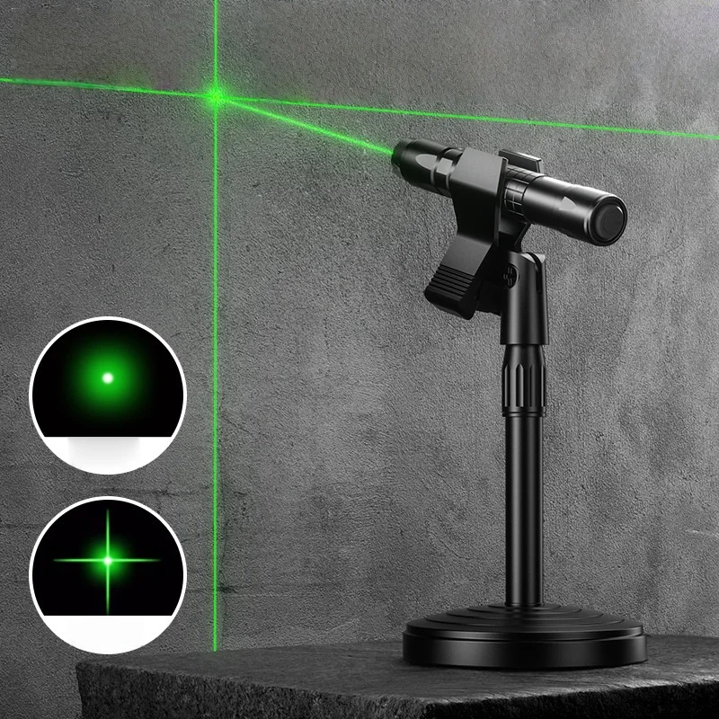 Self-Leveling Laser Tool: Cross Line Laser Level, Infrared Positioning Pointer & Alignment Marking Pen for Construction, Enginee