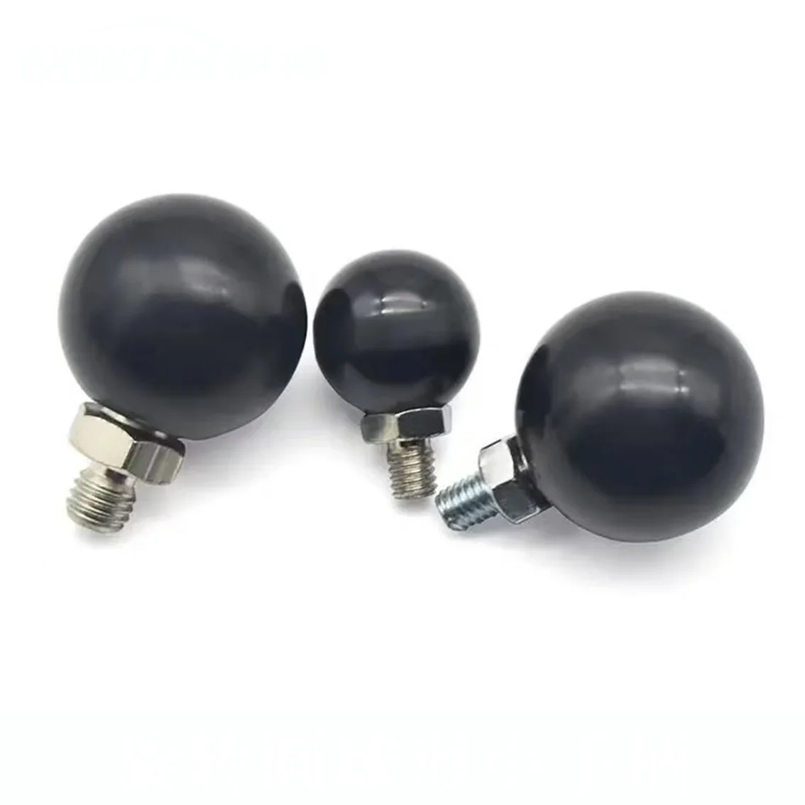 1-5Pcs Mini Rotating Ball Knob M6/M8/M10x20/25/30mm With External Threaded Rotating Knob for Industrial Equipment CNC Machine