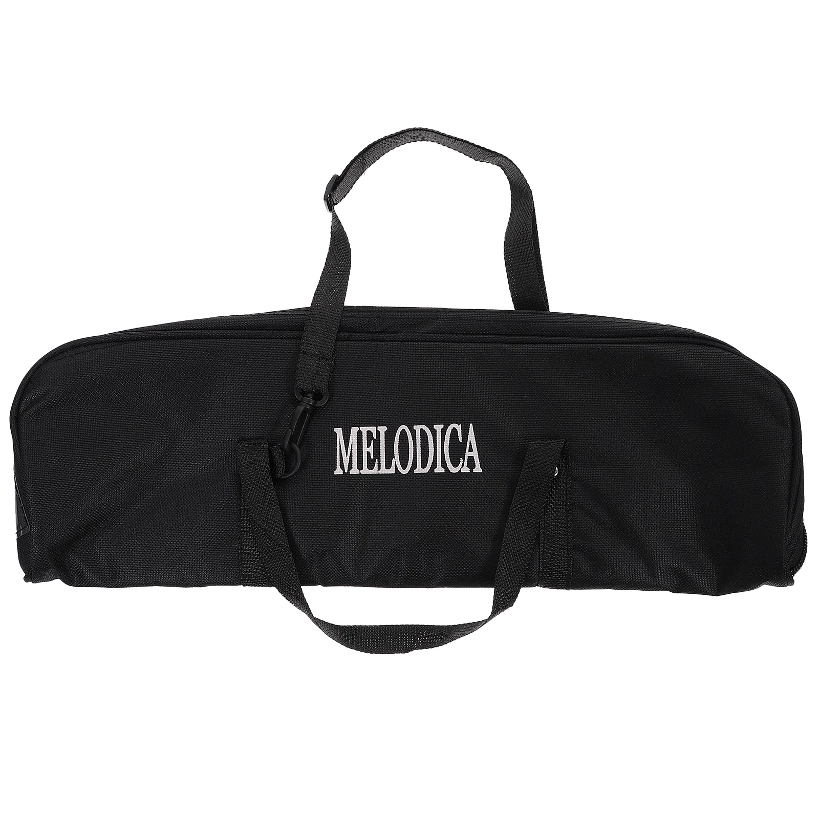 

32 -key Melodica Bag Thickened Accordion Holder Zipper Harmonica Bag (Black) file folder expanding File