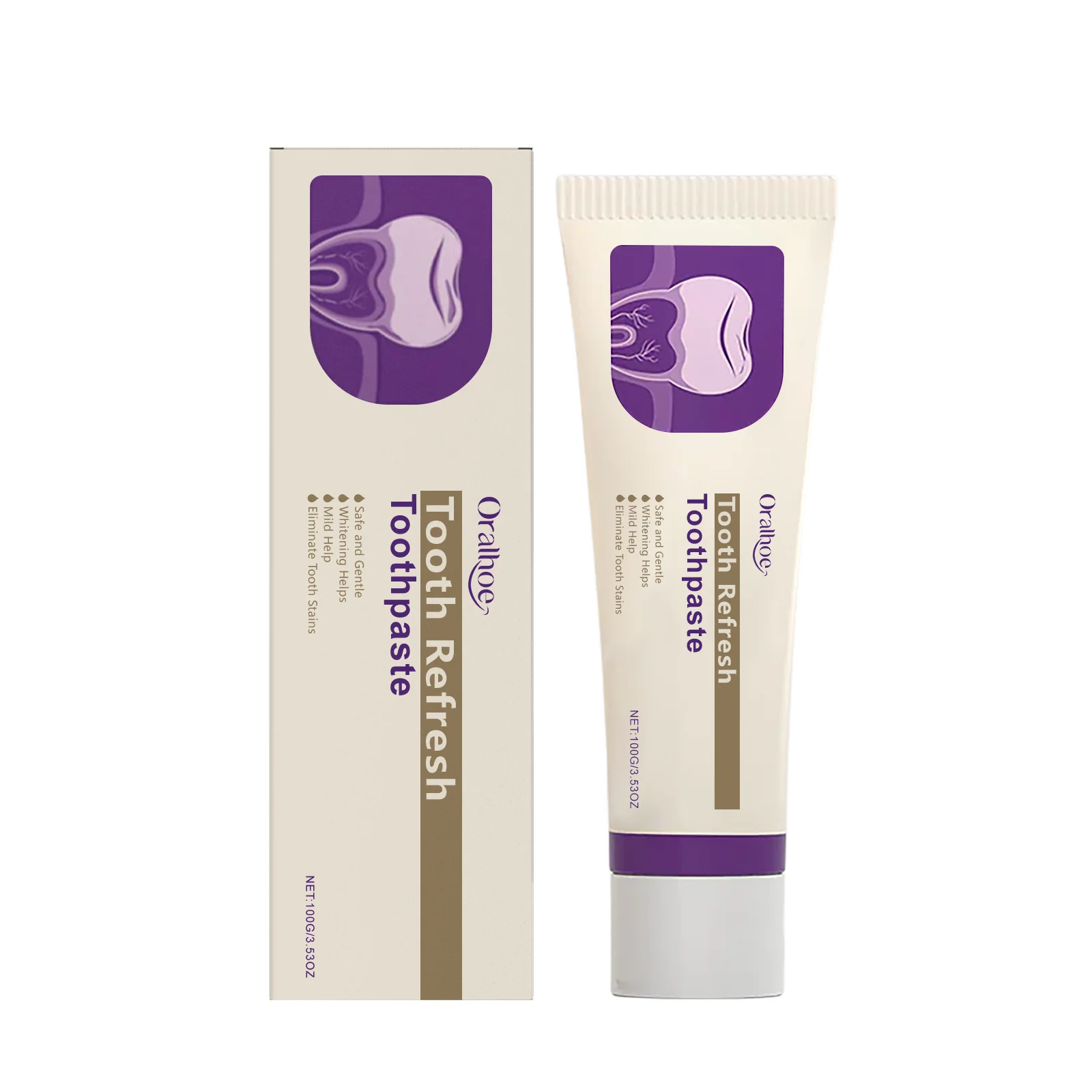 Whitening Toothpaste Lasting Fresh Breath Removes Stains Yellow Repair Enamel Brighten Teeth Improve Plaque Stain Oral Hygiene