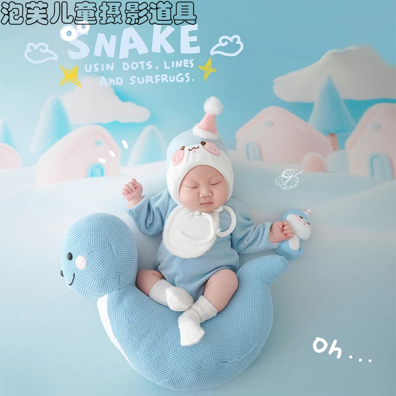 

Hundred day photo costume props baby photography clothes full moon newborn childrens photography 아기 코스프레 신생아