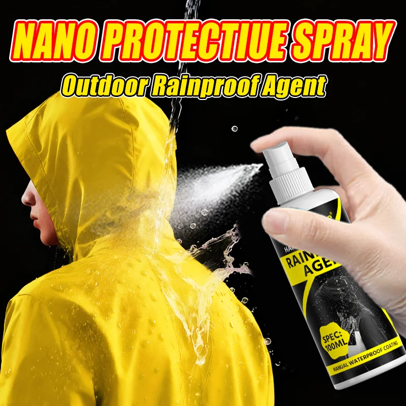 Farienne Multi-Surface Hydrophobic Spray Nano Coating Waterproof Agent for Clothing Car Footwear Outdoor Gear