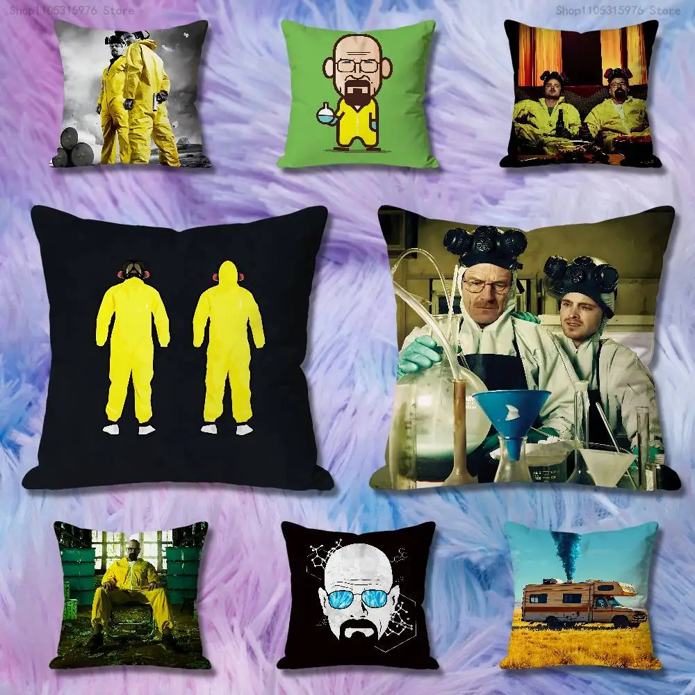 

B-Breakings B-Bad Movie Various Sizes Square Pillow Case For Car Home Bedchamber Decor Custom Valentine gift
