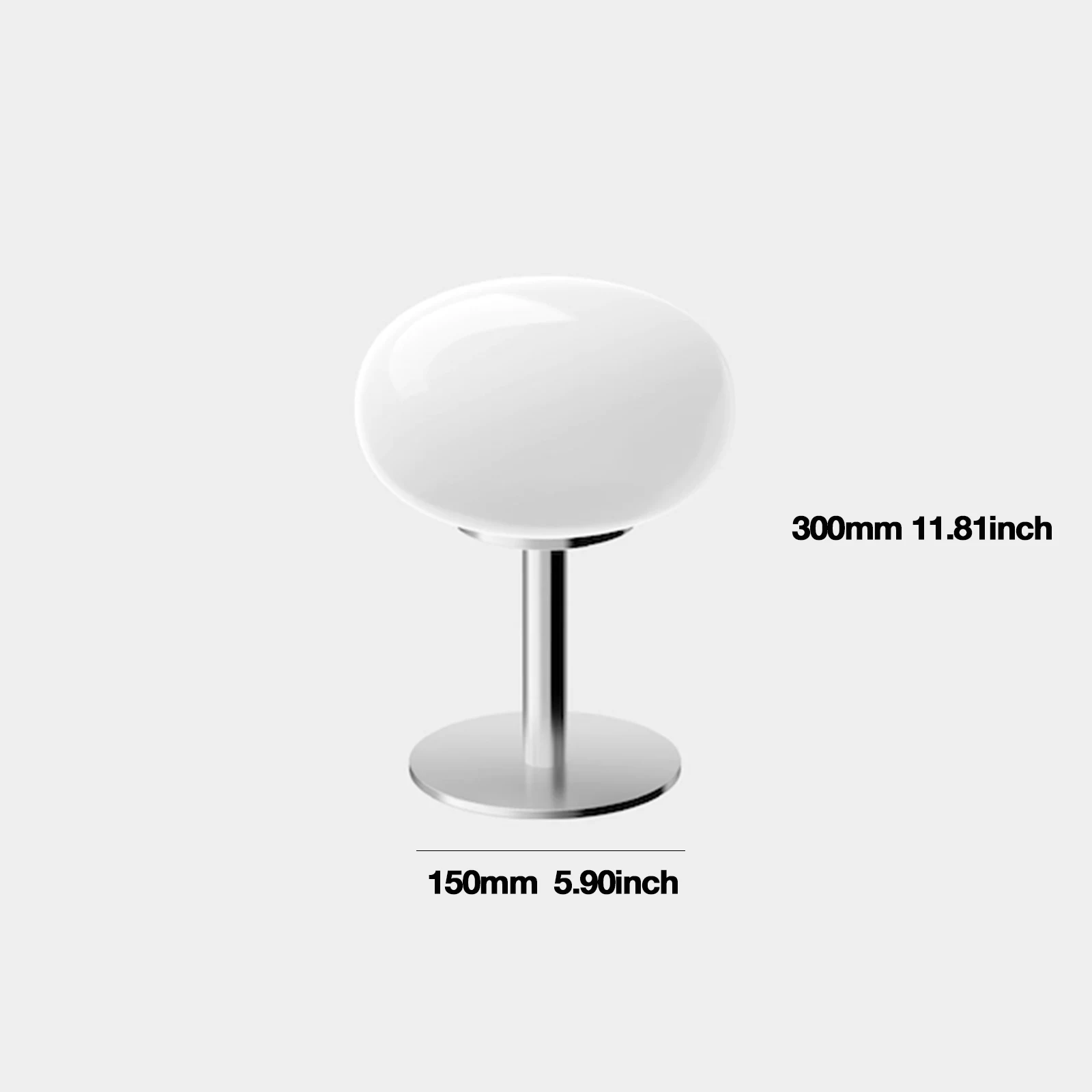 Murano Glass Table Lamp Dimmable USB Powered Ambient Light for Living Room Bedroom Home Office Perfect for Bedside Night Light