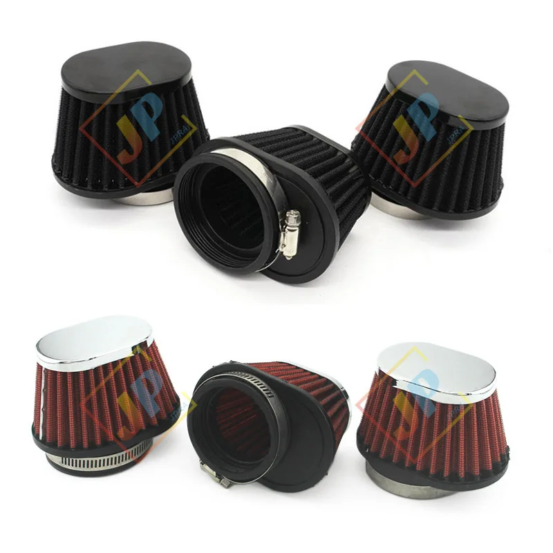 51MM 55MM 60MM Air Intake Filter High Flow Racing Performance Air Filter Kit Short Universal