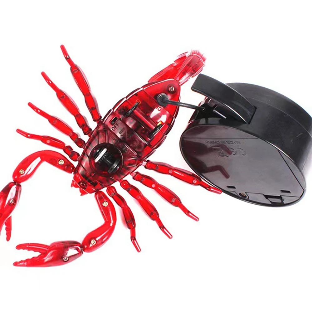 Infrared Remote Control Scorpion Tricky Toys Prank Simulation Crawling Scorpion Electric Animal Model Toys For Boys Novel Gifts
