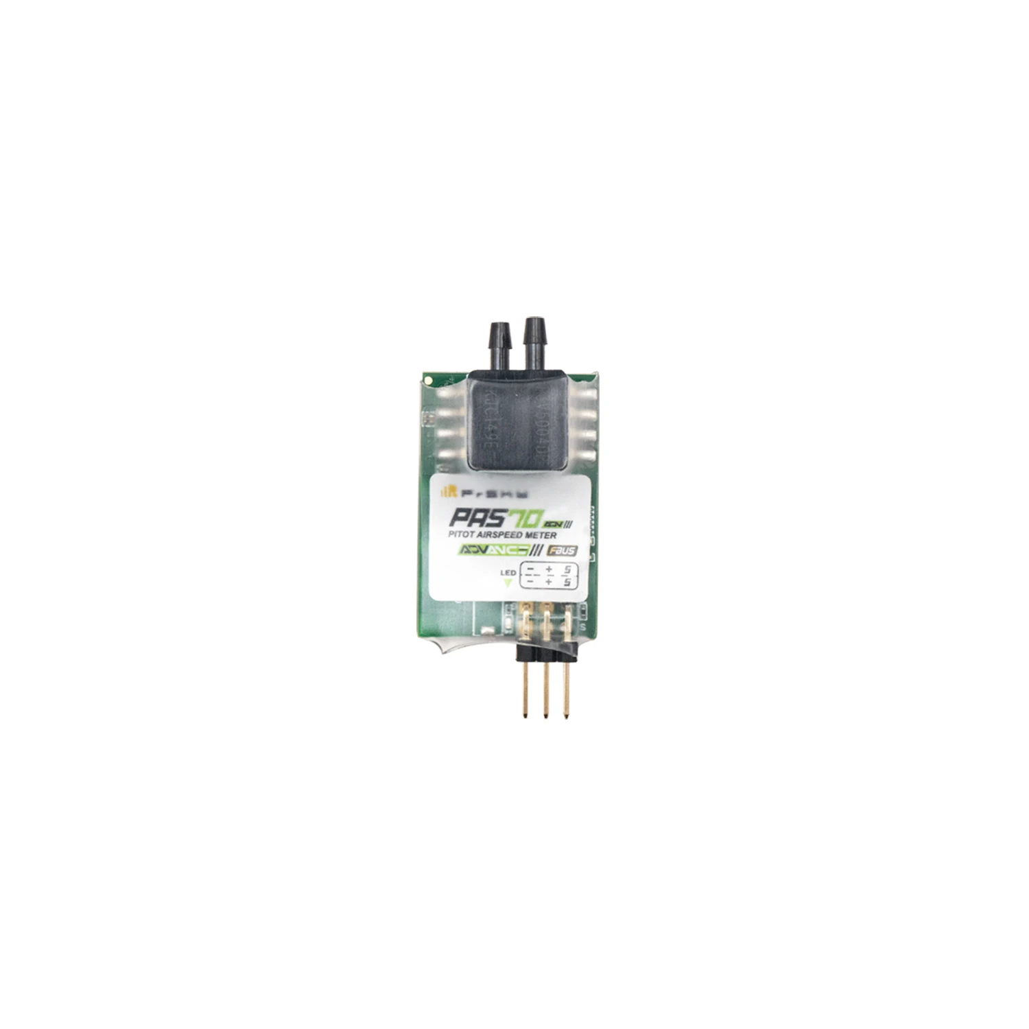 capteur-de-vitesse-frsky-pas70-adv-–-compatible-fbus-et-sport-mesure-de-0-a-270-km-h-conception-legere-et-compacte-avec-tube-de-pitot