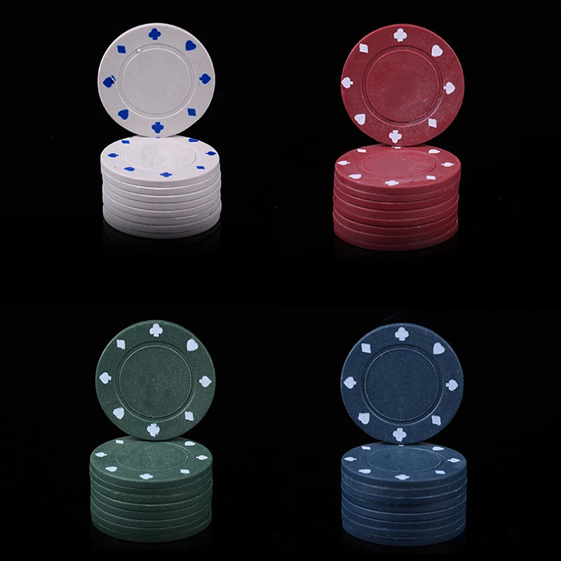 ชุดชิป SMIEA ชิปโป๊กเกอร์ 100 ชิป Texas Holdem ชิปเกมกระดานโป๊กเกอร์