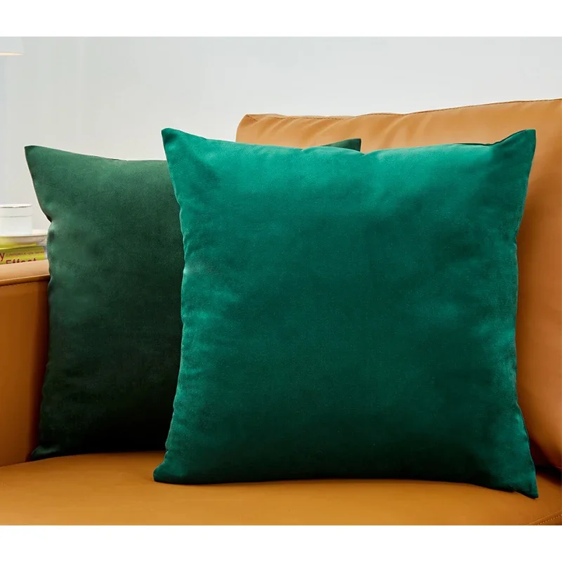 Velvet Decorative Cushion Cover 45x45cm Throw Pillow Cover for Living Room Sofa Nordic Home Decor Pillow Case 30x50 40x40 50x50