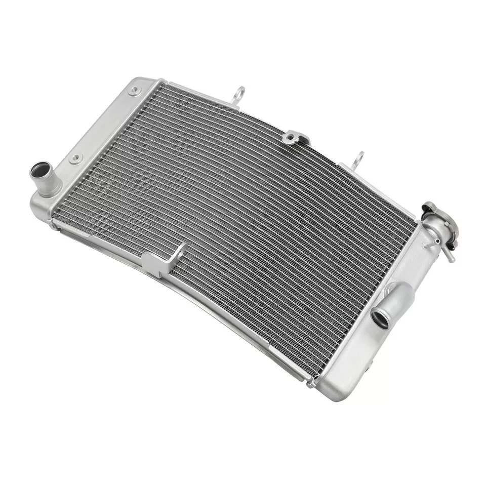 Silver Radiator Cooler Engine Cooling Fits For Kawasaki Ninja ZX-10R ZX-10RR 2021 2022 2023 2024 Motorcycle Accessories