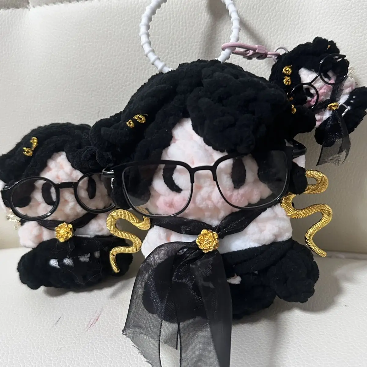 Huachenyu series of hand-knitted dolls, concert-themed knitted doll ornaments, accompanied by gifts view 3