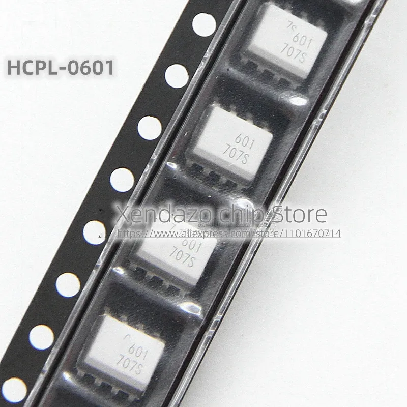 5pcs/lot HCPL0601R2 HCPL0601 HCPL-0601 Silk screen printin 601 SOP-8 package Original genuine Optocoupler chip