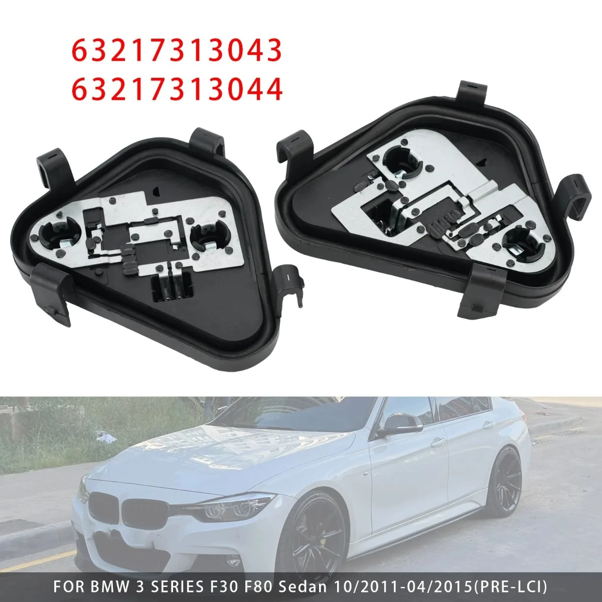 Car LH/RH Rear Tail Light Circuit Board Rear Lamp NO Bulbs 63217313044 63217313043 For BMW 3 SERIES F30 F80 Sedan 12-15 PRE-LCI