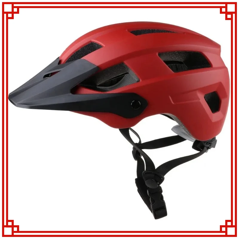 

New Portable Men's and Women's Ultra-light Bicycle Helmets Fully Molded Safety Helmets It Comes with A Detachable Large Brim
