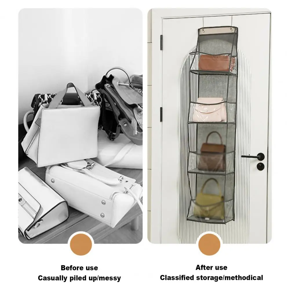 Handbag hanging organizer Hanging wardrobe organizer Three-dimensional storage hanging bag Handbag organizer for closet