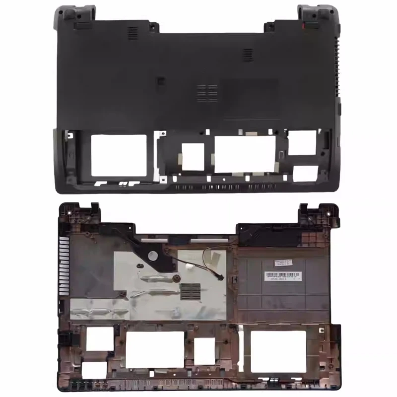for R500V A55VD K55VD K55VC U57A Laptop Upper Cover shell  Bottom Base Case Palmrest Top Case Base Cover  shell
