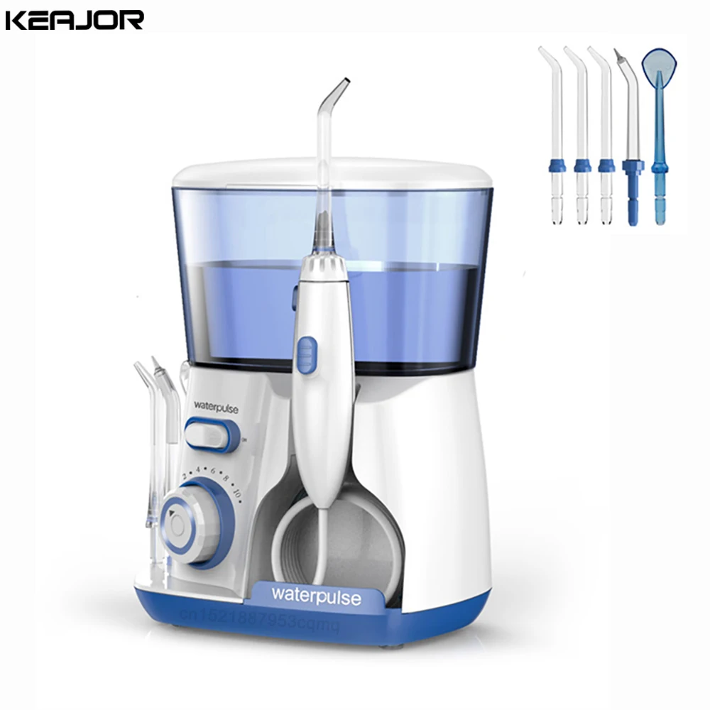 Water Flossser Oral Irrigator 800ML High Pressure Dental Irrigator Water Hygiene Flossing Teeth Electric Cleaner for Oral Care
