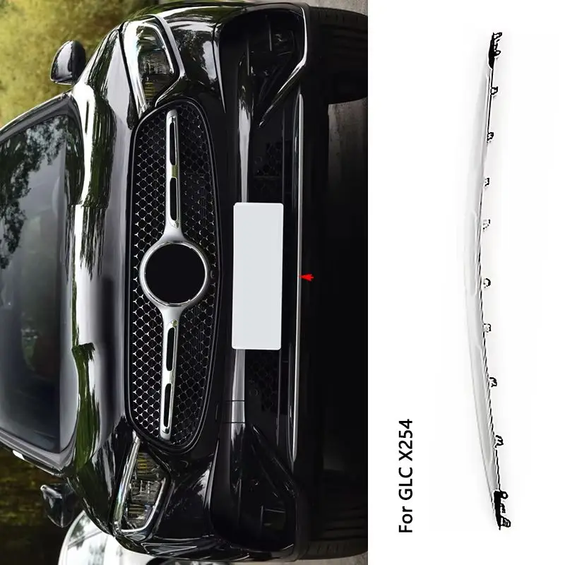 

2548855101 Передний бампер, хромированная отделка, спойлер A2548855101 для Mercedes Benz GLC X254 W254 SUV