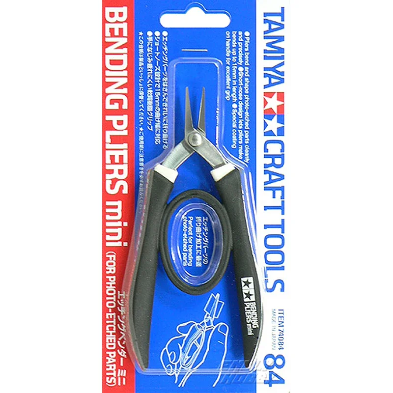 Tamiya 74084 Bending Pliers mini (For Photo-Etched Parts) For Plastic Assembly Model Hobby DIY