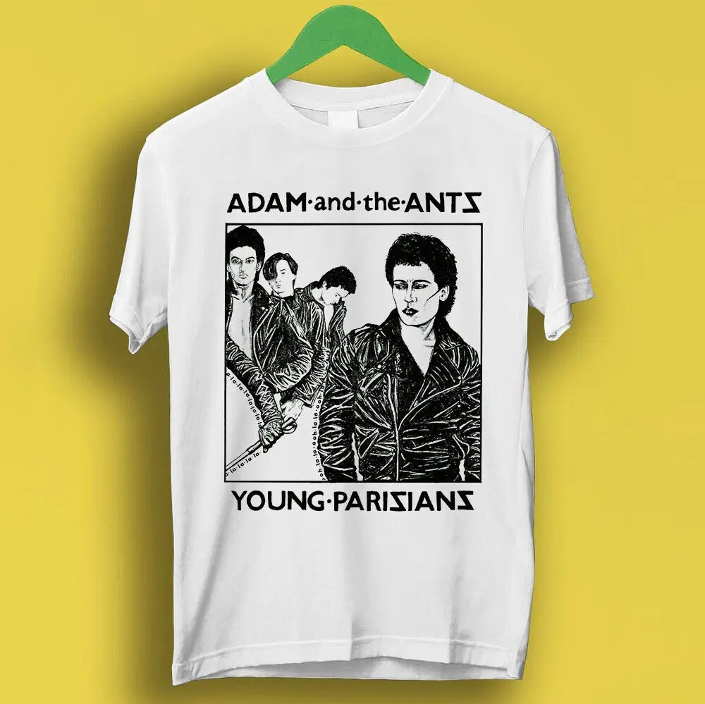 Adam And The Ants Young Parisians 70s New Wave Music Gift Top Tee T Shirt P1145