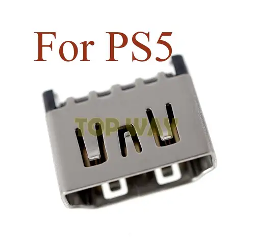 Imagen 2 del producto 20 piezas Original nuevo conector de puerto compatible con HDMI con interfaz de código para Sony Play Station 5 conector interfaz HD para PS5
