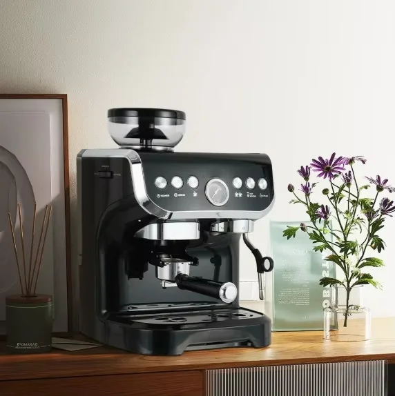 2025 New High Quality Commercial Semi-automatic Portable Outdoor Coffee Machine Hotel Espresso Machine 20 Bars Pressure