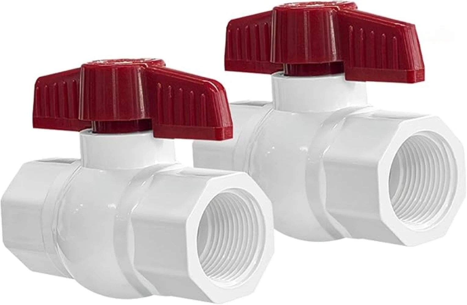 1PC 20~50mm Socket Type PVC Ball Valves Garden Irrigation Fittings Aquarium Fish Tank Switch Ball Valve PVC Pipe Water Switch