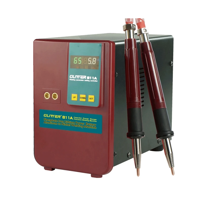 811A Lithium Battery Spot Welder 36KW 720J Capacitor Inverter Energy Storage Pulse Handheld Welding Machine Spot Weld Equipment