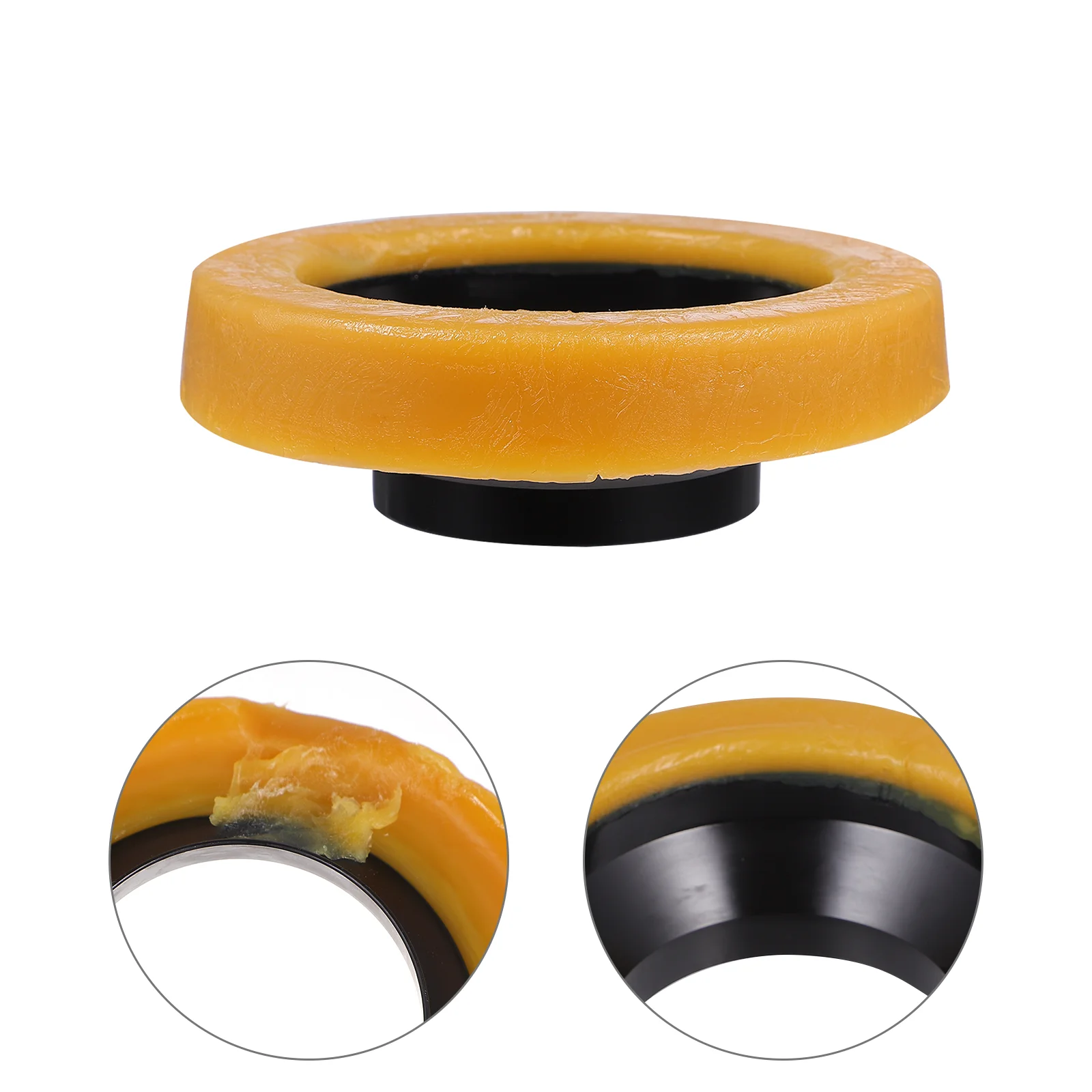 Sealing Ring Leak-proof Toilet Household Accessory Flange Odor-proof Useful Gasket Wax Practical Rot-resistant