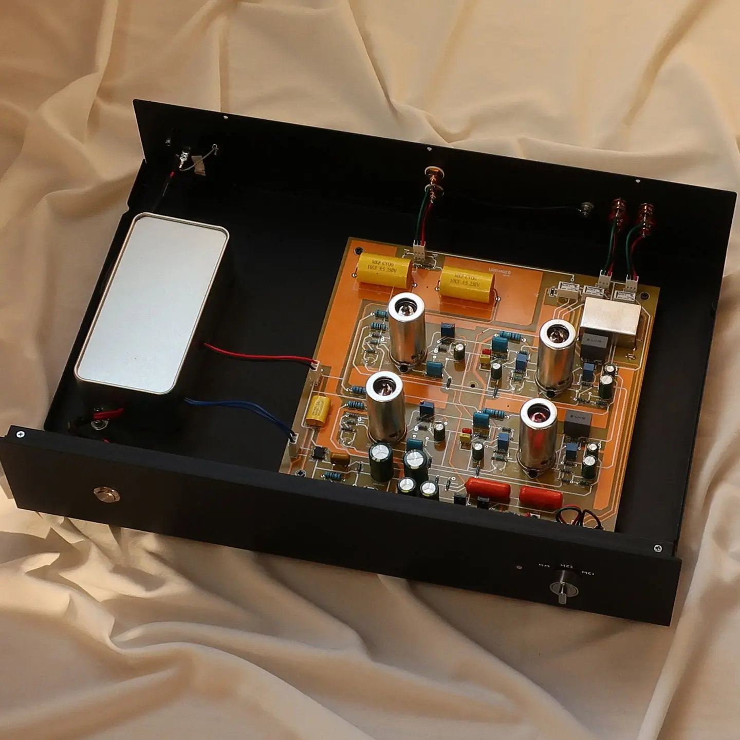High Gain Chirp Amplifier MM Dynamic Magnetic Dual MC Chirp Selection Dynamic Vacuum Tube Vinyl Class A