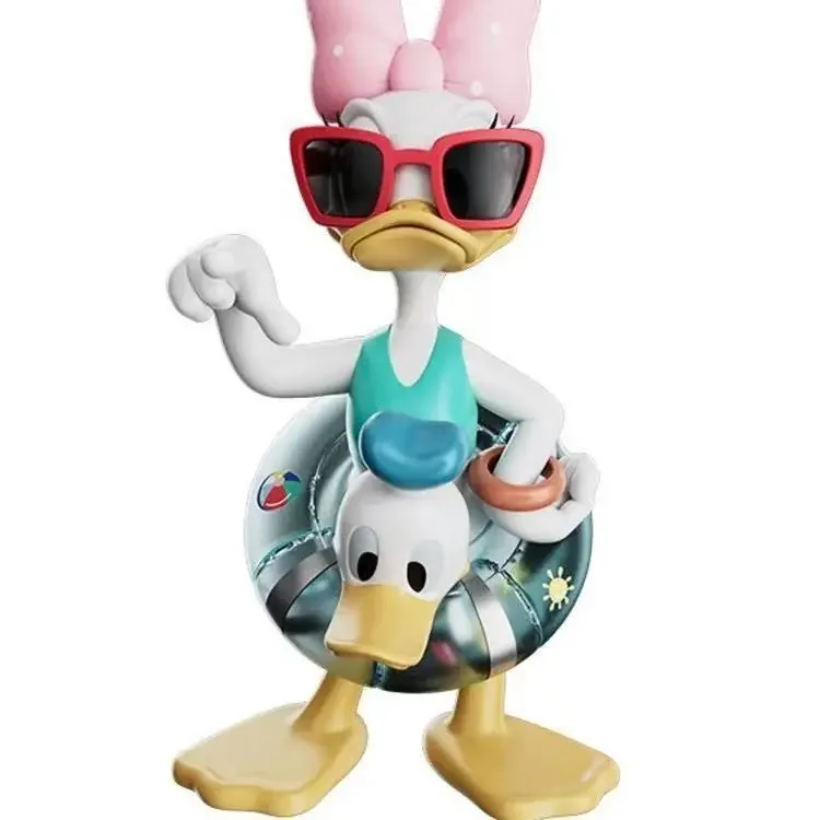 Disney-figura de acción del pato Donald para niños, de 28cm juguete, modelo de colección, decoración del hogar, regalo para niños