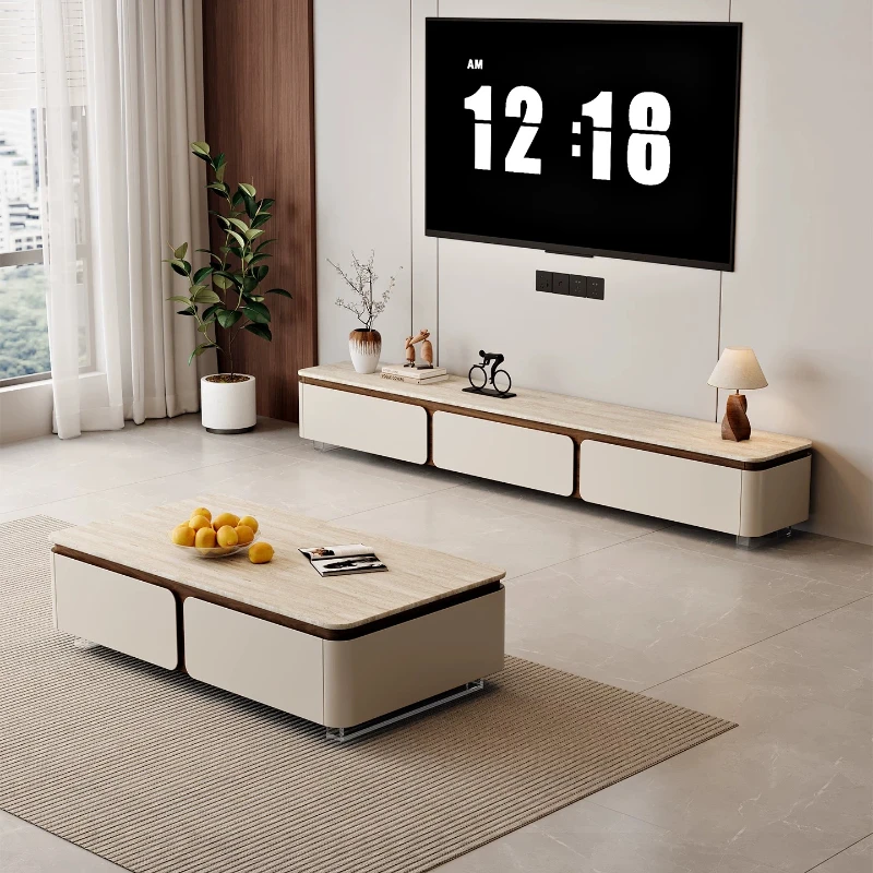 #￥Medieval Style Living Room Cabinets For Solid Wood TV Cabinet Panel Stand New Simple Mueble Tv Stand Storage Home Furniture