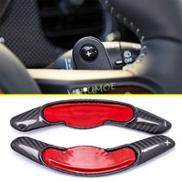 Carbon Fiber Steering Wheel Paddle Shift For 2015-2023 Mini Cooper S/SD Countryman Clubman F55 F56 F57 F60 F54 Shifter Extension