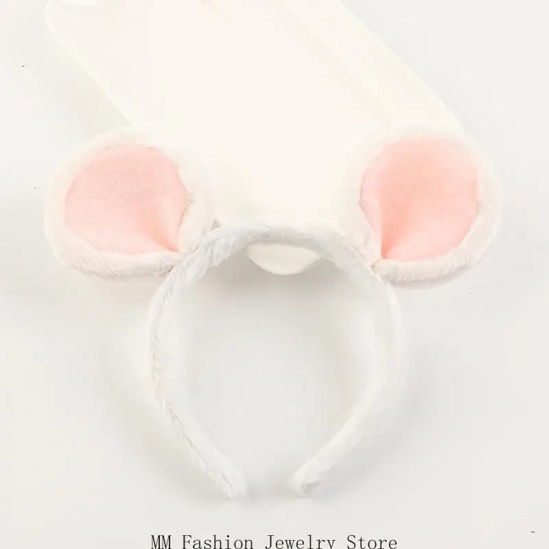

Novelty Headband Cartoon Mouse Ear Hairhoop Hair Band for Women D0UB