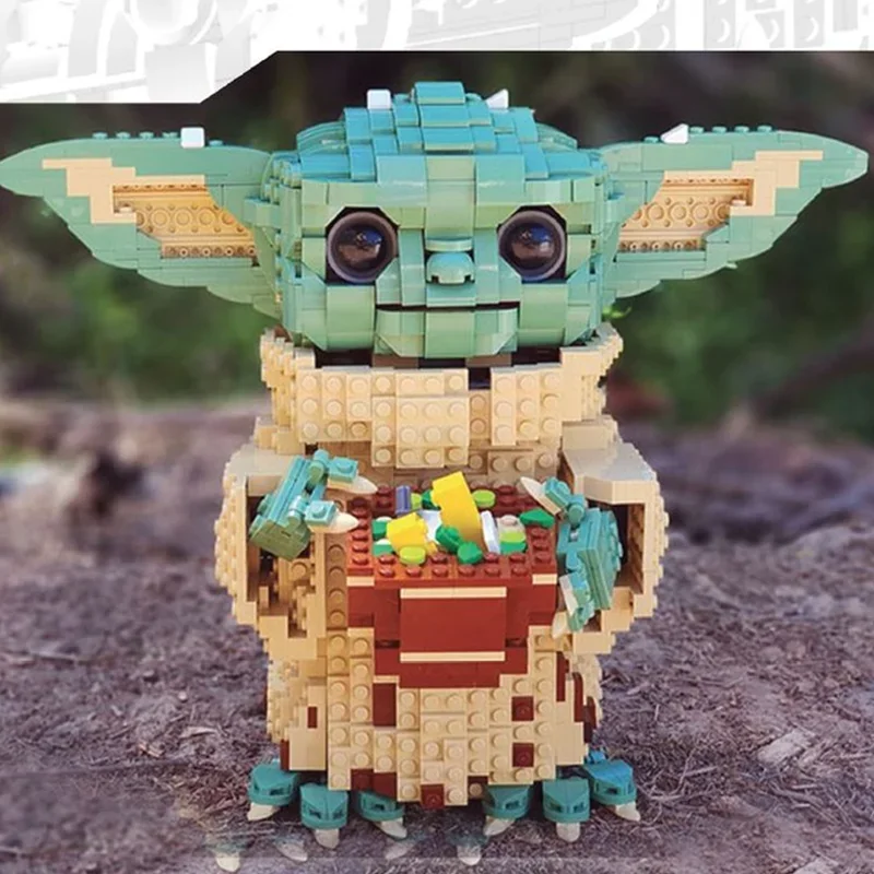 

1482PCS Star Battle The Child, Aka Baby Yd Moc Building Blocks Collector's Edition Building Blocks | Learning&Display Toys Gift