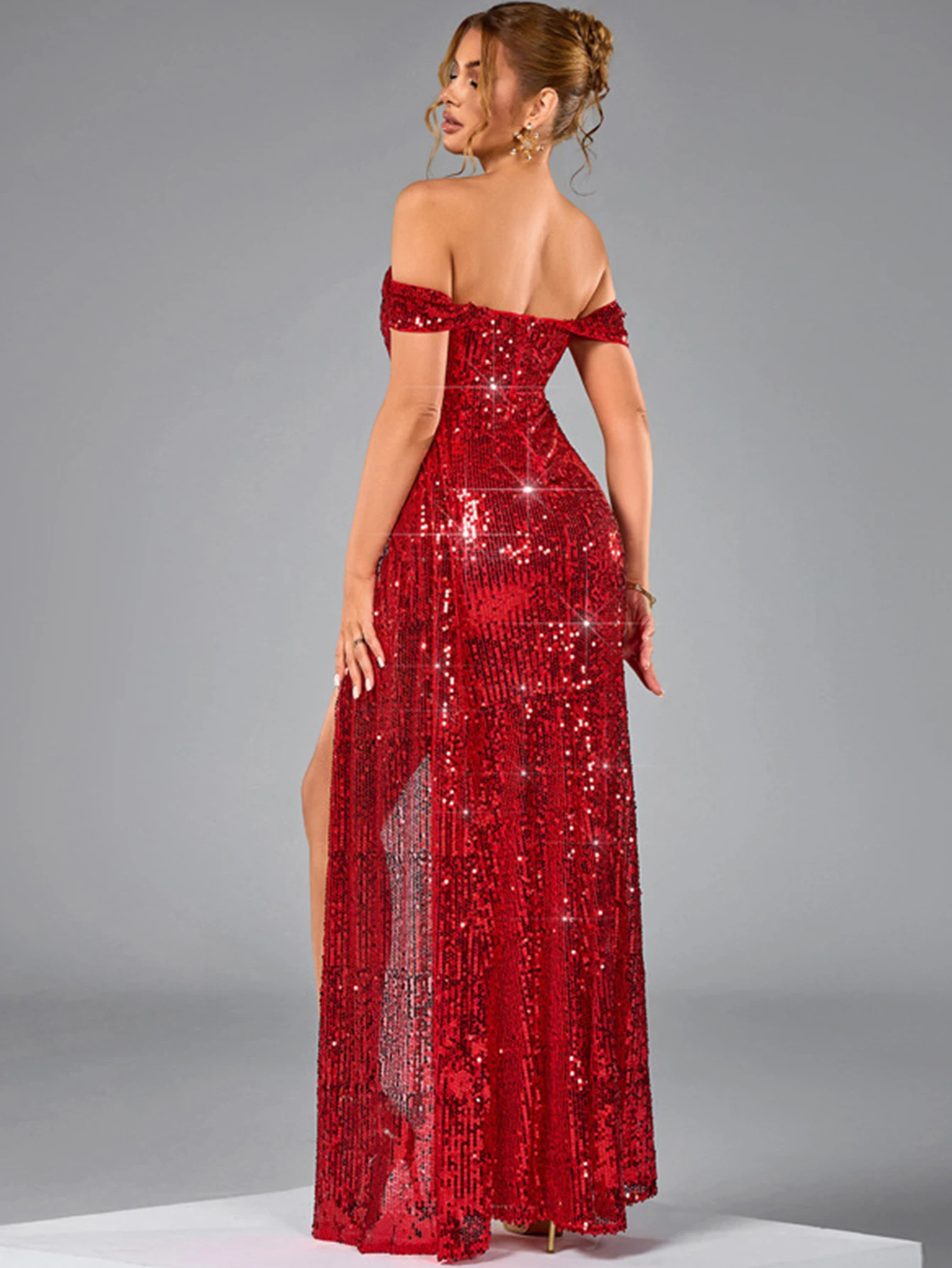 Sexy backless maxi sequin summer dress women elegant wedding party long dresses 2025 woman birthday prom evening dresses vestido