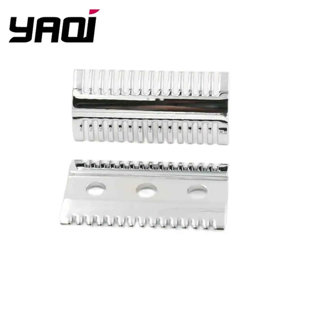 رأس ماكينة حلاقة آمنة للرجال من ياكي كروم ميلون لشفرات الحلاقة