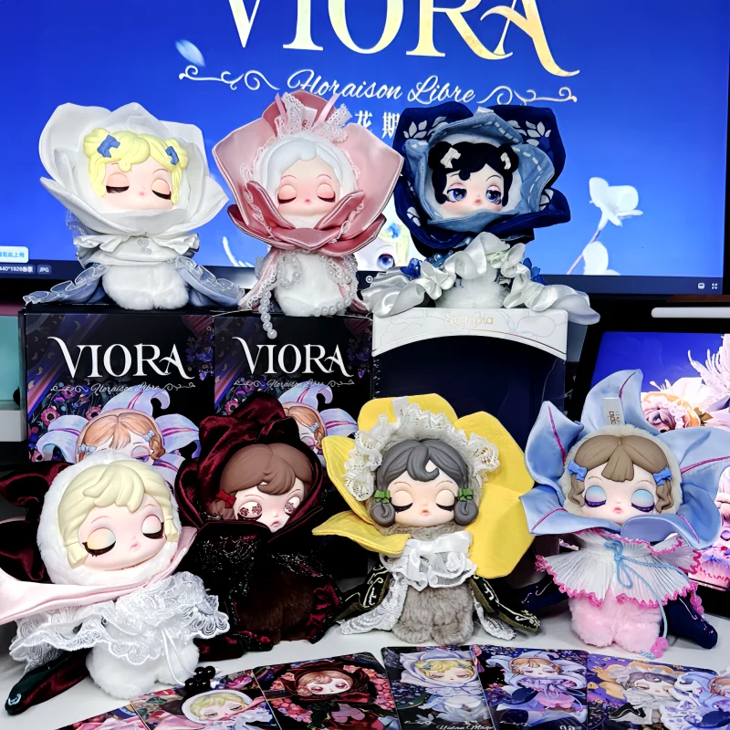 

Новая горячая серия Viora Floraison Libre слепая коробка виниловая загадочная коробка сумка очаровательная сумка-сюрприз экшн-фигурка кукла кулон игрушка подарок для девочки