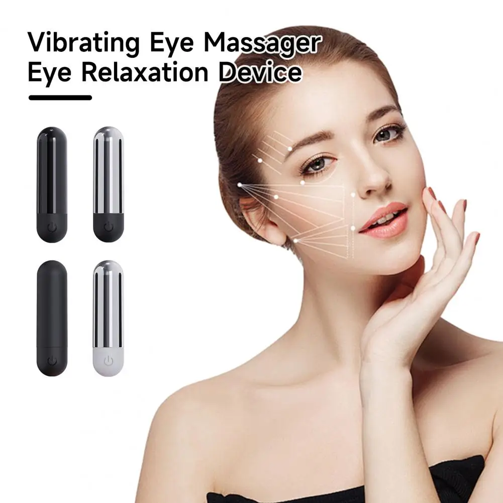 

Portable Eye Massager Electric Vibration Wrinkle Anti-Ageing Eye Massage Dark Circle Removal Beauty Face Eye Care Pen