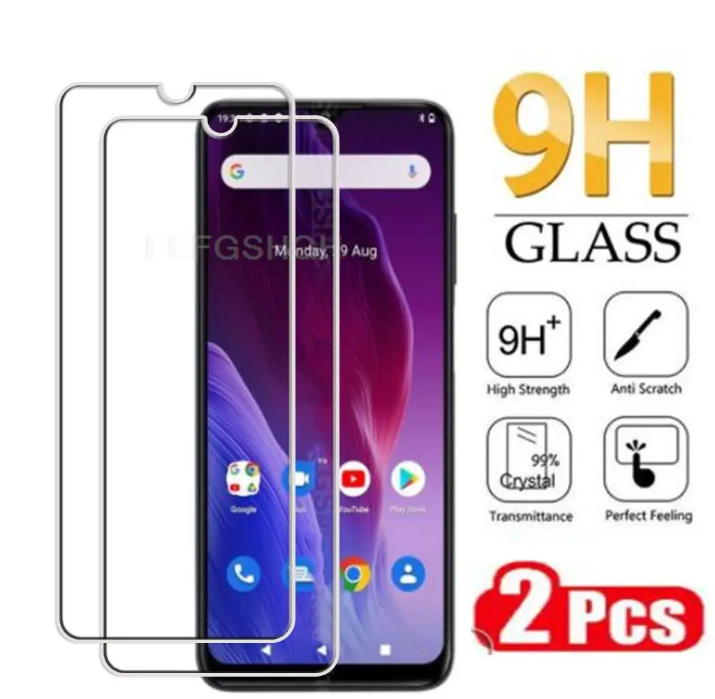 2PCS Tempered Glass For Cubot P60 P50 P40 X30 Note 20 Pro 30 8 Max 3 X50 KingKong Mini 2 Pro 5 7 Screen Protector Cover Film