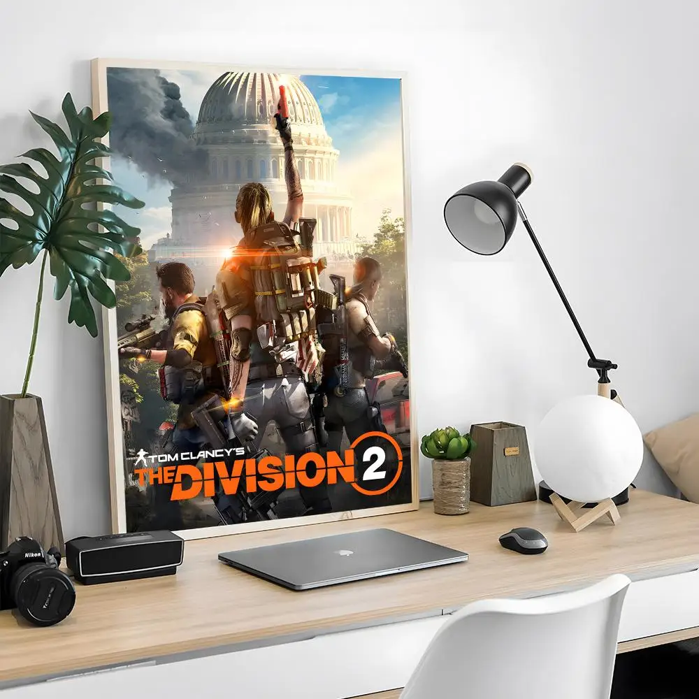 Game T-Tom Clancys The Division Poster Waterproof Canvas Art Wrinkle Free Wall Hanging For Home Living Room Bedroom Decor view 5