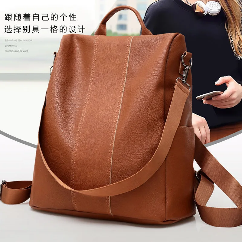 

Рюкзак унисекс, сумка из искусственной кожи, дорожная повседневная школьная сумка, рюкзак для ежедневных поездок на работу, студенческая сумка для кампуса, школьная сумка