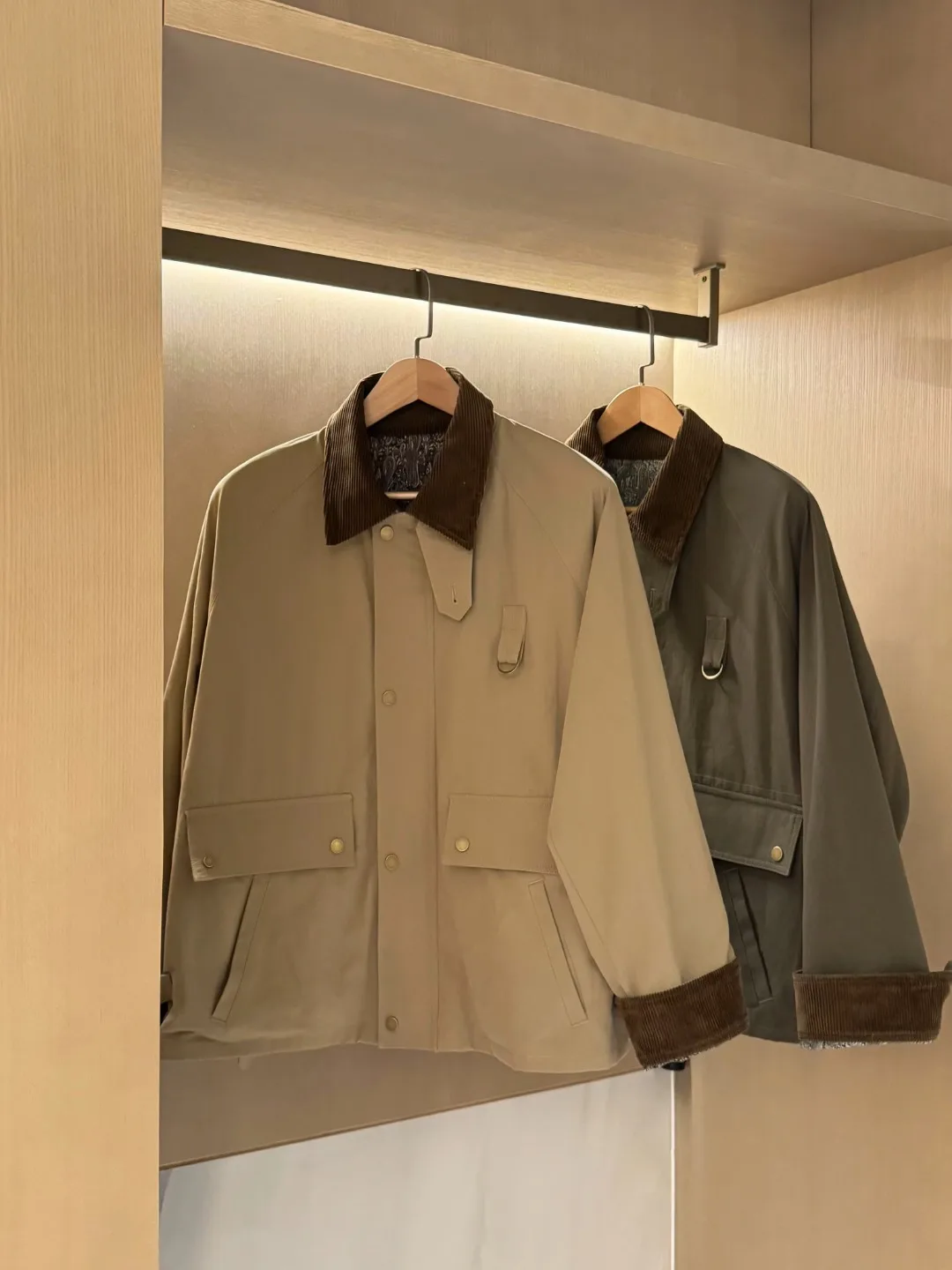 

ort Jaet Length 25 Spring Herringbone Velvet Collar Women's Faion Outerwear Coat No Brand Commute Sle Loose Fit