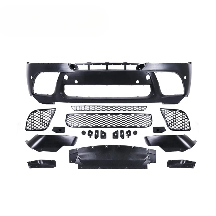 Plastic Material MP Style Front Bumper for BMW X6 E71 2007-2014 Front Bumper Accessories Bodykit